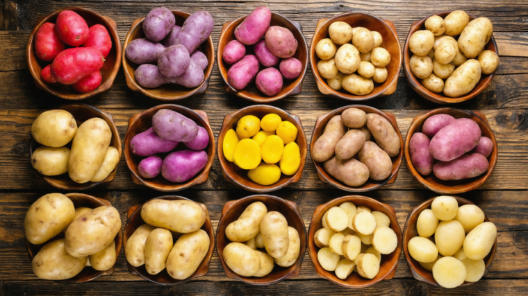 découvrez notre guide complet pour bien choisir vos pommes de terre avec un tableau détaillé des différentes variétés et leurs utilisations culinaires.