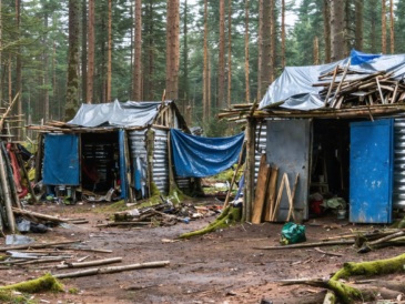 découvrez qui supporte le coût des constructions illégales à travers une analyse approfondie des cabanes sauvages et leurs impacts.