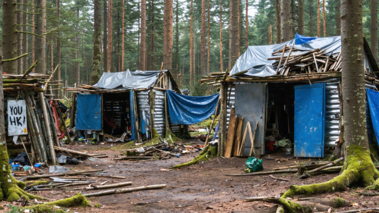 découvrez qui supporte le coût des constructions illégales à travers une analyse approfondie des cabanes sauvages et leurs impacts.