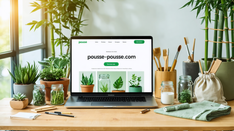 pousse-pousse.com, la plateforme écoresponsable dédiée au zéro déchet, vous aide à adopter un mode de vie durable facilement grâce à des conseils, astuces et produits écologiques.
