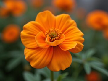 Fleurs Orange : Découvrez les Variétés, Astuces de Culture et Associations Harmonieuses