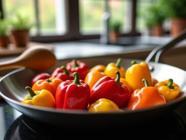 Mini poivrons sautés : une recette rapide, facile et pleine de saveurs