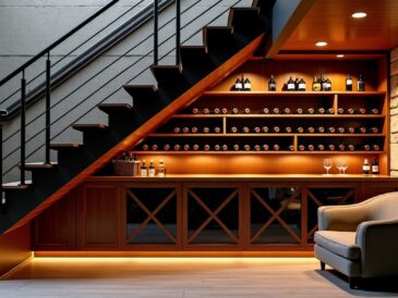 Aménager une cave à vin sous l’escalier : astuces, défis et solutions idéales
