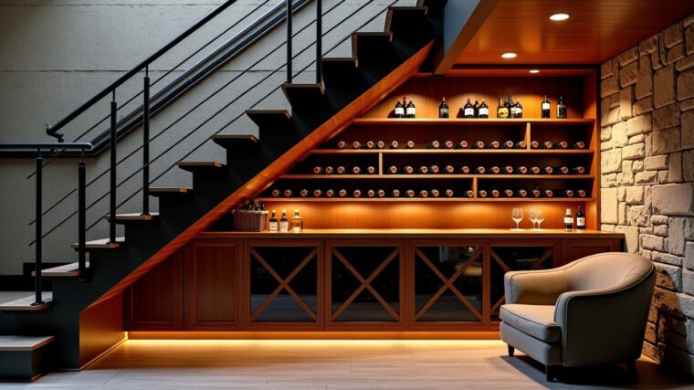 Aménager une cave à vin sous l’escalier : astuces, défis et solutions idéales