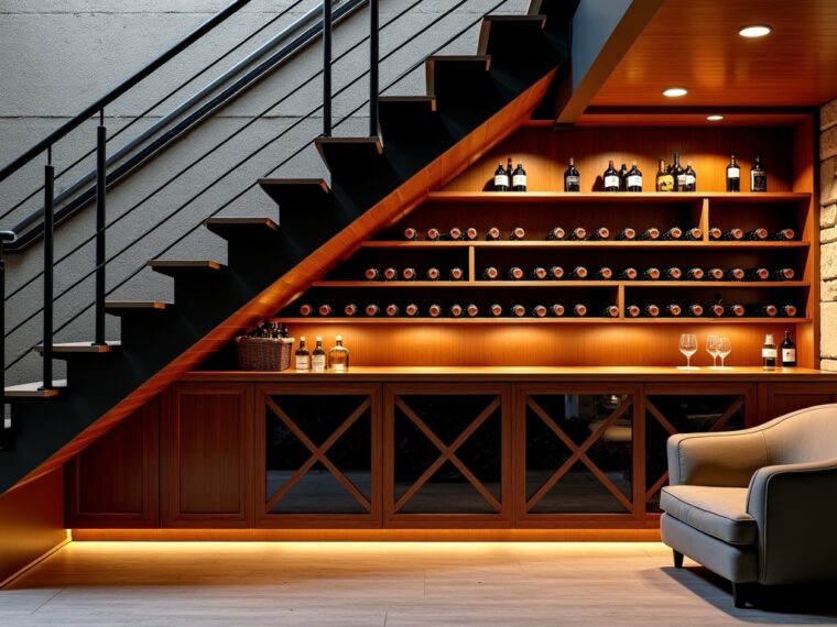 Aménager une cave à vin sous l’escalier : astuces, défis et solutions idéales