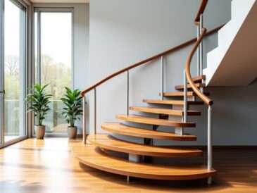 Escalier quart tournant haut : guide complet des dimensions, tarifs et astuces pour un choix réussi