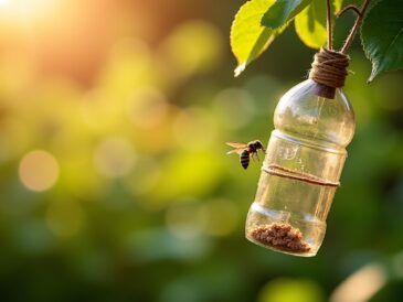 Pièges à guêpes : comment les fabriquer, sélectionner et installer pour une efficacité optimale