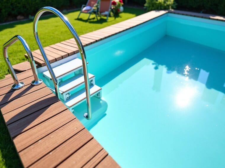 Escalier pour piscines hors sol : le guide essentiel pour un accès sécurisé et confortable