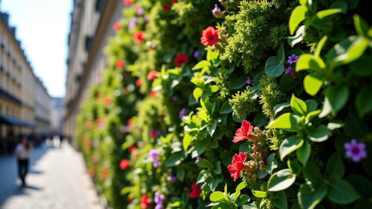 Oasis d’Aboukir : plongez au cœur du mur végétal spectaculaire qui transforme Paris
